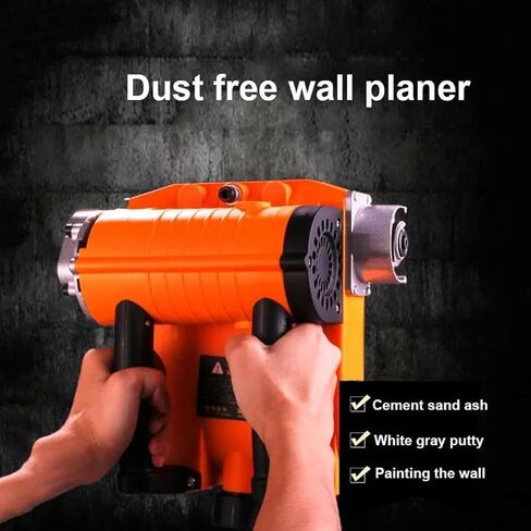 Cordless Handheld Wood Planing, Cordless Electric Hand Planer For Dust-Free Wall Planing Machine Electric Cement in Saudi Arabia
