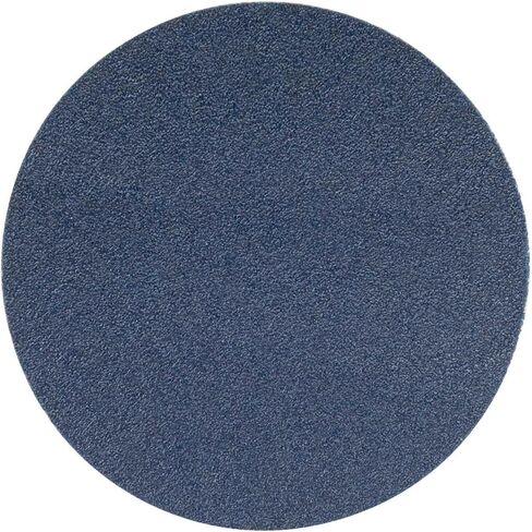 Norton 66261123576 8" BlueFire H875P Zirconia Alumina Paper PSA Discs, Coarse, 80 Grit, 25 pack in Saudi Arabia