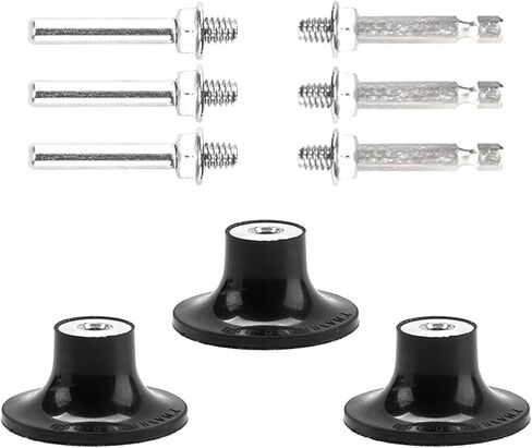 HOMO FABER 46 PCS 2 Inch Quick Change Strip Discs Multi-Color Kit - Paint & Rust Removal Wheel for Die Grinder/Drill with 1/4" Roll Lock Holder - Surface Prep & Conditioning in Kuwait