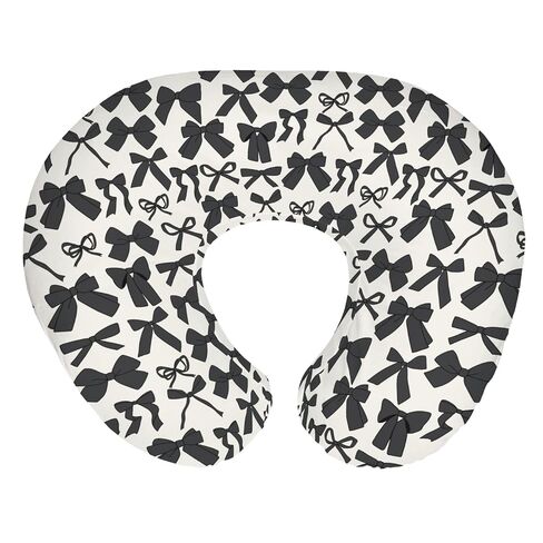 أقواس وردية للفتيات أغطية وسائد للرضاعة للفتيات عيد الحب أقواس الحضانة غطاء وسادة للرضاعة الطبيعية، أشرطة وردية ربيعية، أغطية ناعمة قابلة للتمدد وقابلة للإزالة للرضع حديثي الولادة in Kuwait