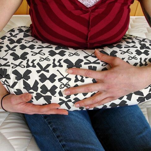 أقواس وردية للفتيات أغطية وسائد للرضاعة للفتيات عيد الحب أقواس الحضانة غطاء وسادة للرضاعة الطبيعية، أشرطة وردية ربيعية، أغطية ناعمة قابلة للتمدد وقابلة للإزالة للرضع حديثي الولادة in Kuwait