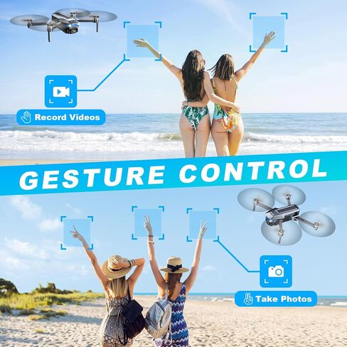 طائرات بدون طيار مع كاميرا للبالغين 4K، طائرة بدون طيار FPV، 248 جرام، طائرة RC بدون طيار GPS مع إرجاع تلقائي، تتبع نظام تحديد المواقع العالمي (GPS)، طيران نقطة الطريق، ناقل الحركة 5G، التحكم بالإيماءات، محرك بدون فرشاة، بطاريتان، رحلة 46 دقيقة in Kuwait