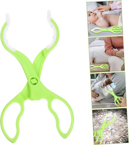 Yardwe 2Pcs Slip Bottle Clamp Tool Heavy Duty Pacifier Tong with Convex Point Design for Easy Handling Convenient and Clean Feeding Essentials in Saudi Arabia