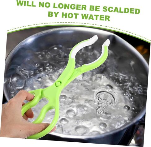 MERRYHAPY 2Pcs Non Slip Portable Milk Bottle Tongs Skid Bottle Clamp for Easy Feeding Convenient Essentials in Saudi Arabia