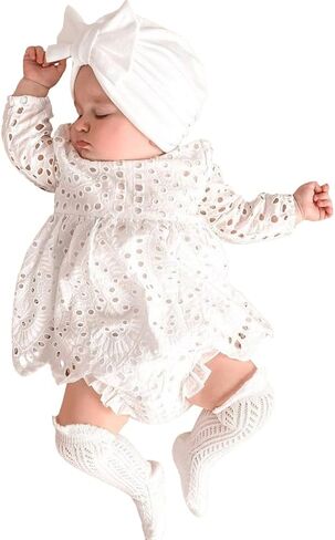 ملابس طفلة حديثي الولادة، مجموعة ملابس رومبير وسراويل قصيرة لفصل الصيف والربيع in Kuwait