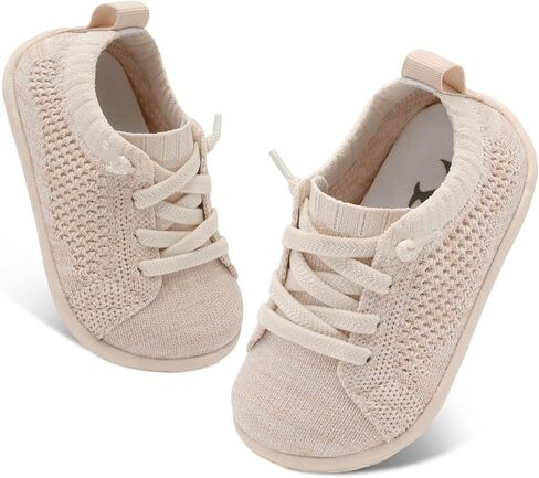 FEETCITY Lightweight Baby First Walking Shoes Boys Girls Slip On Shoes Breathable Baby Sock Shoe Barefoot Infant Sneakers in Saudi Arabia