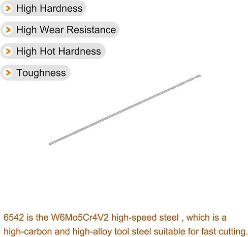 #US 10pack 0.3mm High Speed Steel Drill Bits Fully Ground 20mm Length Drill Bit in Saudi Arabia
