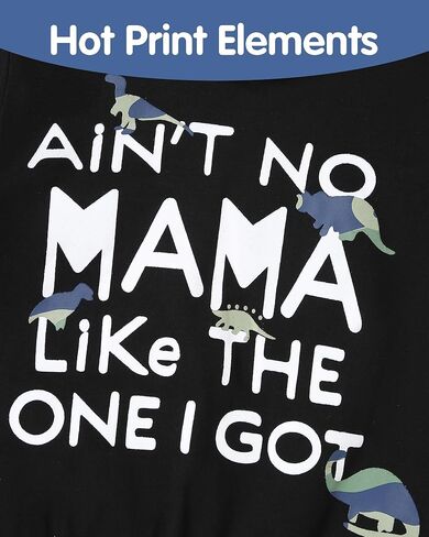 WESIDOM Toddler Boy Clothes,Long Sleeve Printing Hoodie+Jeans Pants Toddlers Boys Outfits Set 1-6Y Kids Clothing in Kuwait