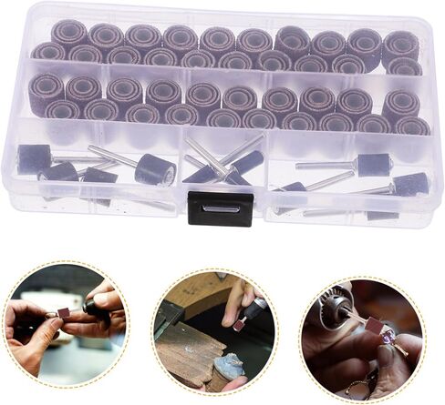 Artibetter 132pcs غرامة الصنفرة الحفر ساندر مرفق الرملي مجموعة طبلة طبل مماسك in Kuwait
