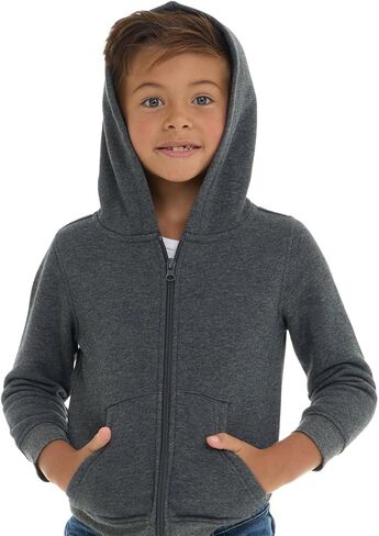 Cudlie 2-Pack Toddler Zip-Up Hoodies for Boys and Girls – Colorful Cotton Blend Sweatshirts with Pockets – Sizes 12M to 4T in Saudi Arabia