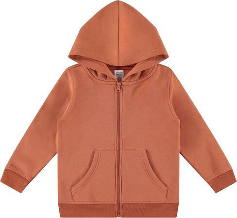 Cudlie 2-Pack Toddler Zip-Up Hoodies for Boys and Girls – Colorful Cotton Blend Sweatshirts with Pockets – Sizes 12M to 4T in Saudi Arabia