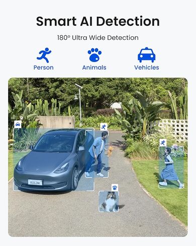 REOLINK Home Hub with 2X Argus 4 Pro Bundle with Argus PT Ultra, 4K Dual-Lens 180° and 360° PT Outdoor Wireless Security Camera System, Solar Cameras with Local Encrypted Storage, No Subscription in Saudi Arabia