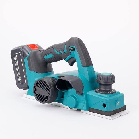 Cordless Electric Planer, 15000rpm Electric Router Trimmer With Wrench Wood Cutting Machine Woodworking Tool (2battery 4.0a) in Saudi Arabia