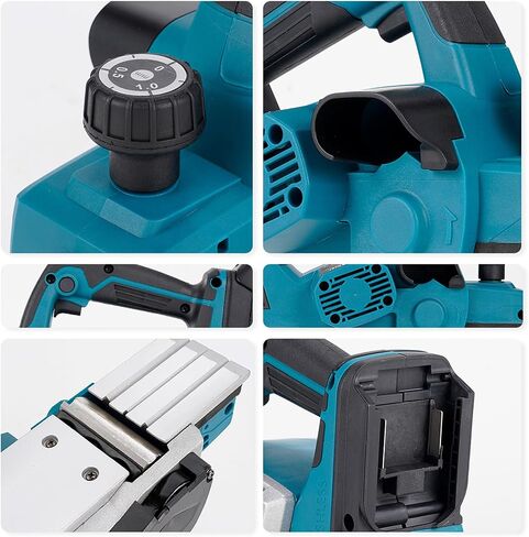 Cordless Electric Hand Planer,Cutting Tool Milling Engraving Power Wood Planer for Woodworking and Home DIY Blades Edge Guide in Saudi Arabia