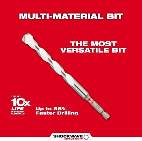 Milwaukee Electric - 5/32 Shockwave Carbide Multi-Material Drill BIT in Saudi Arabia