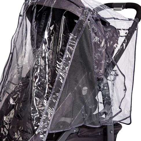 J.L. Childress Stroller Rain Cover - Universal Stroller Poncho - Stroller Accessory - Ventilated Baby Weather Shield and Protection Rain Cover in Saudi Arabia