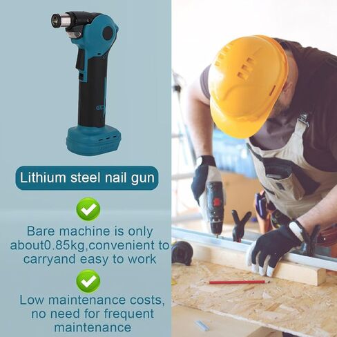 Yunseity Palm Nailer Cordless Auto Hammer, Palm Nailer Compatible, Three Adjustable Angles, Built In LED Light, for BL1830B BL1840B BL1850B BL1860B BL1815 BL1820 BL1825 194309 1 194205 in Saudi Arabia