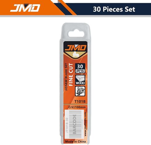 JMD 30 قطعة T144D شفرات المنشار الخشبي 6TPI شفرات المنشار للخشب 100 مم مجموعة شفرات المنشار المتوافقة مع بوش ديوالت ماكيتا إلخ in Kuwait