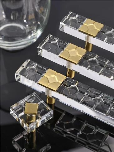 2Pcs Cabinet Door Knobs Handles Modern Wardrobe Door Cabinet Drawer Knobs(S) in Saudi Arabia