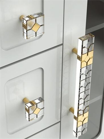 2Pcs Cabinet Door Knobs Handles Modern Wardrobe Door Cabinet Drawer Knobs(S) in Saudi Arabia