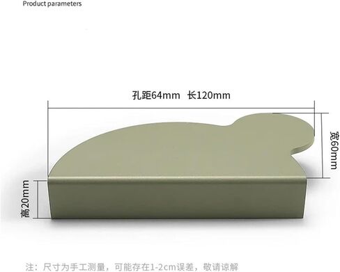 Round Bear Head Furniture Handles Concise Style Aluminium Alloy Color Handles for Cabinets(Yellow) in Saudi Arabia