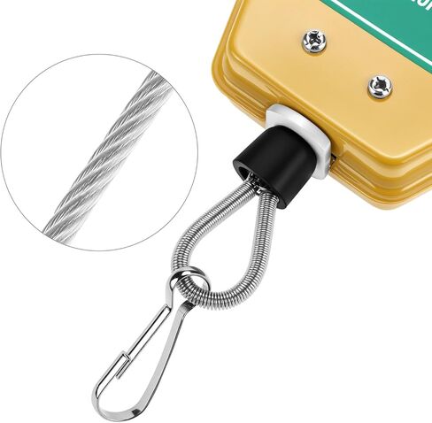 QWORK Spring Balancer, 1.5-3 kg Capacity, 4 Pack Retractable Tool Holder for Assembly-Line Applications in Saudi Arabia