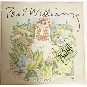 Athlon Sports CTBL-031260 Paul Williams Signed 1972 Life Goes on LP Album Cover A&M Records in Saudi Arabia