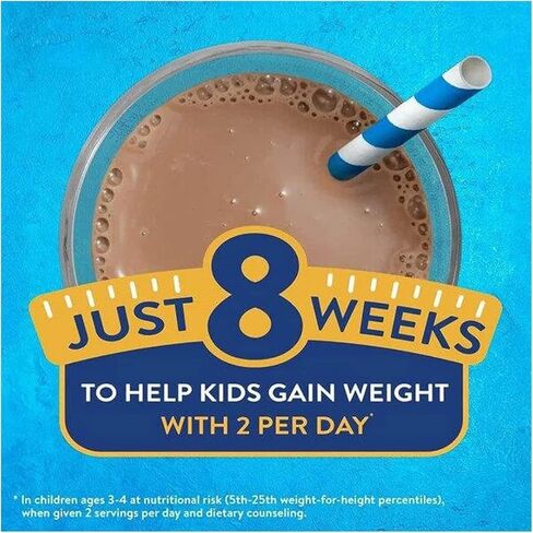PediaSure Grow & Gain Nutrition Shake للأطفال، مجموعة متنوعة من مخفوقات دعم المناعة - 8 زجاجات أونصة سائلة - من Obanic (18 عبوة) in Saudi Arabia