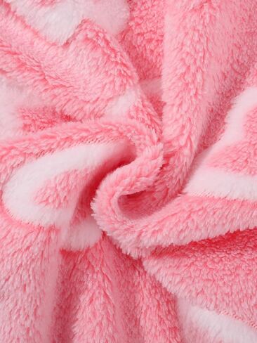 طفل طفل فتيات فتيات الخريف سقوط الصوف جاكيتات مقنعين مضغوطة على المطبوعات اللطيفة معاطف غامضة الحجم 12 18 24 شهرًا 2T 3T 5T in Kuwait