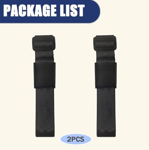 2PCS Pushchair Stroller Straps,Adjustable Stroller Seat Strap,Universal Safety Belt,Stroller Security Accessories in Saudi Arabia