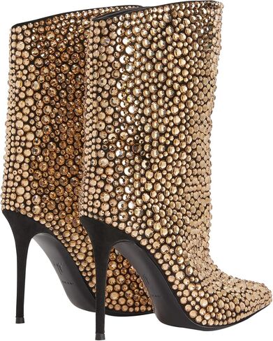 Giuseppe Zanotti Meriisa Sparkle Boots Fabric in Saudi Arabia