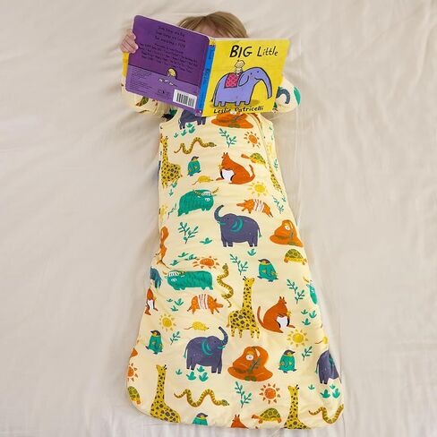 Bamboo Viscose Sleep Sack for Babies and Toddlers 1.0 Tog Wearable Blanket 2-Way Zipper Baby Shower Gifts in Saudi Arabia