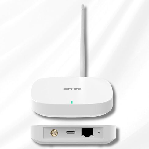EROZ Smart Security Camera System Bundle | 1 Vigil Duo AX + 2 Opal + 1 Mini Hub | Wi-Fi 6 2K AI Cameras with Color Night Vision, Human Detection, Local Storage, IP66 Weatherproof, No Monthly Fees in Saudi Arabia