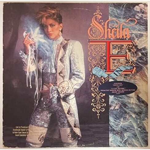 Athlon Sports CTBL-030878 Sheila E Signed 1985 Romance 1600 غلاف الألبوم الترويجي LP Vinyl Record - JSA - PP75245 - Sister Fate & Prince in Kuwait