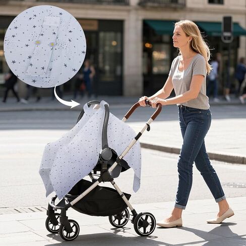 Muslin Breathable Nursing Cover Up Feeding for Breastfeeding,Breastfeeding Covers for Women Nursing in Saudi Arabia