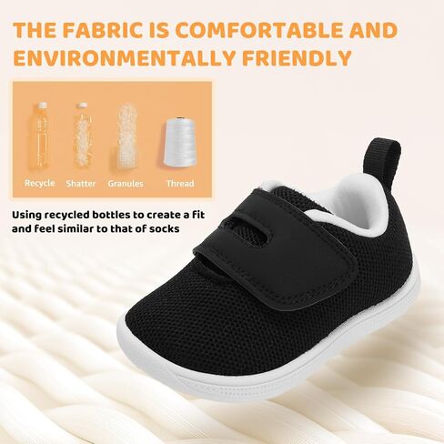 Baby Boy Girl Wide Toe Box Shoes Toddler Barefoot Shoe Non-Slip First Walking Infant Sneakers 6 9 12 18 24 Month in Saudi Arabia