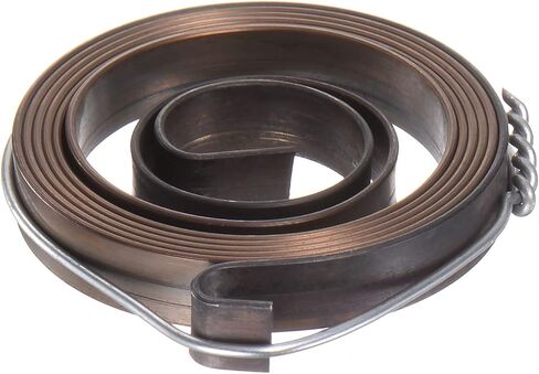 Generic Drill Press Return Spring, 35 x 6 x 0.8mm Quill Spring Feed Return Coil Spring Assembly Spring Steel Chemical Blackening Finish for Drill Press in Saudi Arabia