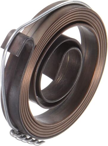 Generic Drill Press Return Spring, 35 x 6 x 0.8mm Quill Spring Feed Return Coil Spring Assembly Spring Steel Chemical Blackening Finish for Drill Press in Saudi Arabia