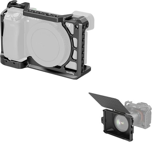 SmallRig A6400 A6100 قفص + صندوق صغير غير لامع لايت in Kuwait