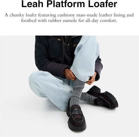 Coach Leah Platform Loafer in Saudi Arabia