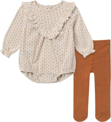 Modern Moments by Gerber baby-girls Bubble Romper and Tights Set in Saudi Arabia