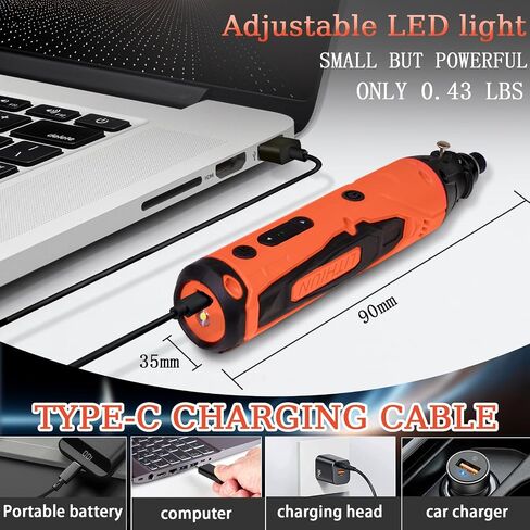 4-in-1 Mini Cordless Rotary Tool Set,5-speed USB Charging with 90 Accessories,4V Multi-Purpose Electric Rotary Tool for Sanding,Polishing,Drilling,Etching,Engraving,DIY Crafts in Saudi Arabia