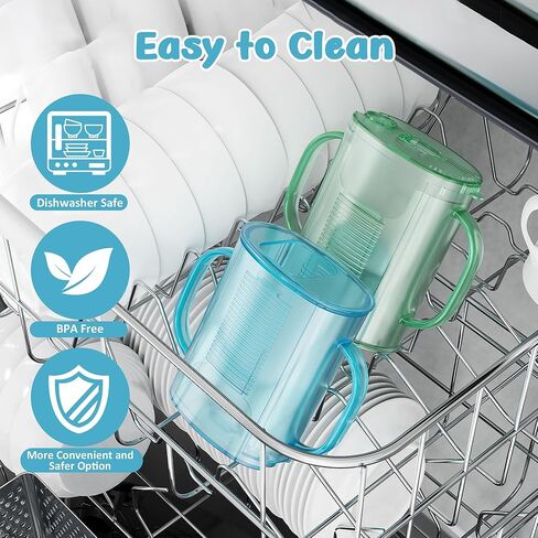 حامل أكياس مكون من قطعتين بدون ضغط لأكياس الطعام وصناديق المشروبات، حامل أكياس أطفال بارتفاع قابل للتعديل مع مقبض سهل الإمساك يسمح للطفل بالتغذية الذاتية وتجنب الفوضى ومستلزمات الأطفال الأساسية القابلة لإعادة الاستخدام in Kuwait