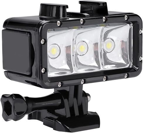 KIMISS 30M 98 4Ft Diving Led Video Light مصباح تعبئة صغير لكاميرات الحركة in Saudi Arabia