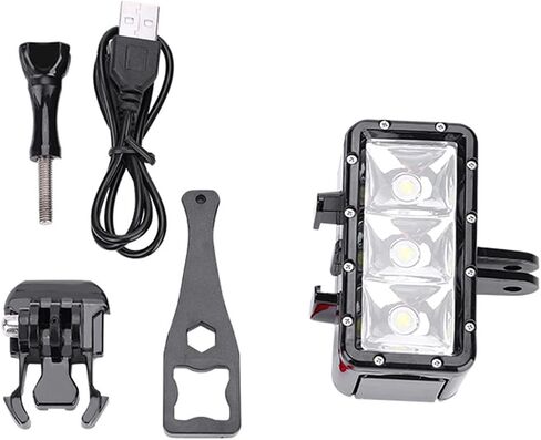 KIMISS 30M 98 4Ft Diving Led Video Light مصباح تعبئة صغير لكاميرات الحركة in Saudi Arabia