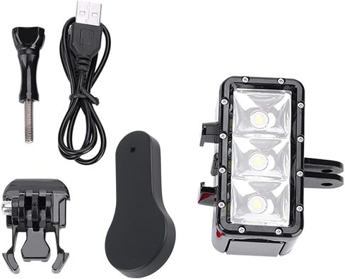 KIMISS 30M 98 4Ft Diving Led Video Light مصباح تعبئة صغير لكاميرات الحركة in Saudi Arabia
