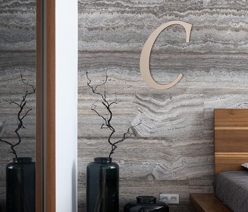 Wooden Letters by Jess and Jessica Cursive Wood Letter for Wall Decor Various Sizes Premium Quality & Durable Smooth Laser Cut Unfinished Design Ideal for Wall, Nursery & Crib, DIY Crafts in Saudi Arabia
