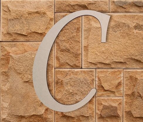 Wooden Letters by Jess and Jessica Cursive Wood Letter for Wall Decor Various Sizes Premium Quality & Durable Smooth Laser Cut Unfinished Design Ideal for Wall, Nursery & Crib, DIY Crafts in Saudi Arabia