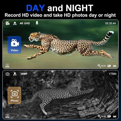 نظارات الرؤية الليلية WISHBETY 4K للبالغين، مناظير للرؤية الليلية بقدرة 5000 مللي أمبير في الساعة | تكبير رقمي 16X، شاشة HD 3.5 بوصة ونطاق الأشعة تحت الحمراء 1000 قدم، بطاقة TF سعة 32 جيجابايت للصور والفيديو، قابلة لإعادة الشحن، هدية مثالية للرجال in Kuwait