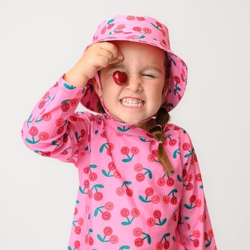 ZOOCCHINI Baby & Toddler Bucket Sun Hat with Chin Strap – UPF 50+ Protection – Lightweight Mesh-Lined in Saudi Arabia